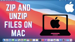 How To Zip and Unzip FileFolder On Mac [upl. by Loydie746]