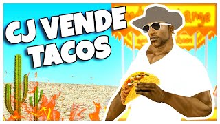 GTA San Andreas Loquendo  CJ Vende Tacos [upl. by Alrac]