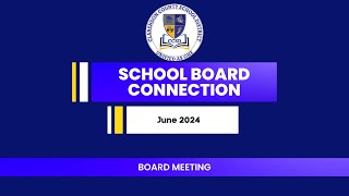 CCSD Board of Trustees Meeting June 2024 [upl. by Eiramasil]