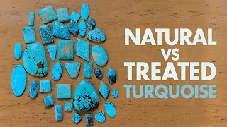 Natural vs Treated Turquoise [upl. by Finer644]