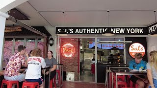 Sals Authentic New York Pizza  Broadbeach Gold Coast 🍕 [upl. by Isidore]