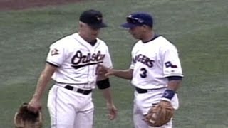 2001 ASG Ripken moves to short [upl. by Stambaugh156]