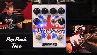 Wampler Pedals PlexiDrive Deluxe Demo [upl. by Ilsel942]