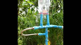 Turn PVC Pipe Vs Drum Pump No Electricity With deep well diy automobile freeenergyideas waterpump [upl. by Avik]