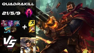 JUNGLE Graves vs Xin Zhao QUADRAKILL  EU Grandmaster Patch 1422 [upl. by Aicyla950]