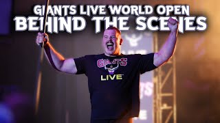 Giants Live Strongman Open  BEHIND THE SCENES [upl. by Brice]