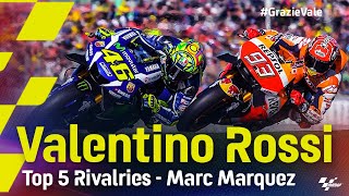 GrazieVale  Rossis Greatest Rivalries Marc Marquez [upl. by Nava315]