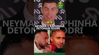 🚨NEYMAR E RAPHINHA DETONAM RODRI APÓS FALAR MAL DE VINICIUS JR [upl. by Etteluap152]