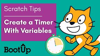 Scratch Tips  Create a Timer with Variables [upl. by Ahseiat]