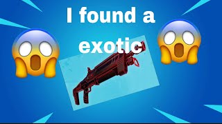 I got a exotic in fortnite reload [upl. by Sommers]