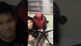 NEW GAMING CHAIR  TTRACING DUO V4 SPIDERMAN EDITION [upl. by Yhtur355]