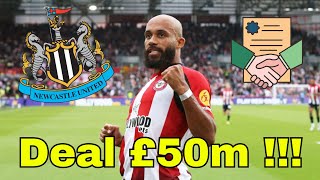 Breaking news Deal £50m Newcastle transfer rumors [upl. by Heppman209]