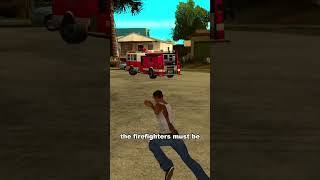 IF YOU START A MISSION WHILE ON FIRE IN GTA GAMES [upl. by Anni333]