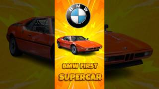 BMW First Supercar  bmwm5 Bmw facts car 🔥  BMW M1 1981 [upl. by Akinad]