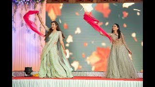 Chunari Chunari  Laung Gawacha  Bride and Sister Dance  Dancamaze  Sangeet Dance [upl. by Trillbee261]