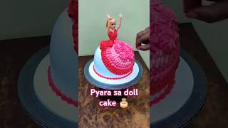 New Design cake ❤️pineapple doll cake ytshorts trending 🎂🧑‍🍳 [upl. by Ajim]