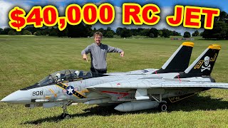 GIANT RC Jet with 2 real Jet Turbine Engines [upl. by Os]