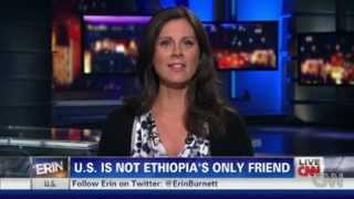 Erin Burnett of CNN takes on Meles Zenawi and China [upl. by Nus]