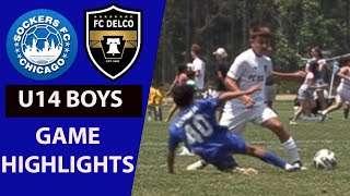 Sockers FC vs FC Delco  U14 2010 NAL Game Highlights June 17 2024 [upl. by Editha]