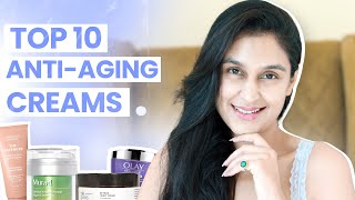 Top 10 AntiAgeing Night Creams Retinol Creams to Reduce Wrinkles  Chetali Chadha [upl. by Thury]