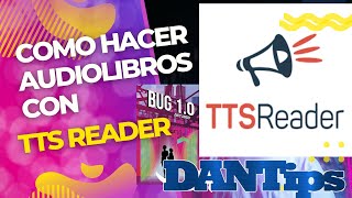 como hacer audiolibros con TTSReader trending viral  Dantips [upl. by Sido]