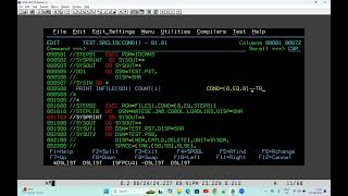 Example of COND code in Mainframe [upl. by Doherty]