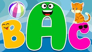 ABC song  a for apple  abc phonics song for toddlers  nursery rhymes abcd [upl. by Htabazile]