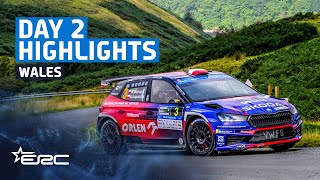 Day 2 Highlights  ERC JDS Machinery Rali Ceredigion 2024 [upl. by Susej983]