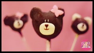 Cake pops  Les nounours [upl. by Ahsatin426]