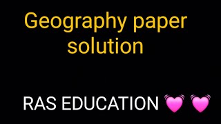 10th standard Geography ka paper solution [upl. by Ahsinelg]