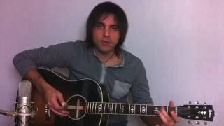 DB001  Como tocar Delta Blues Acoustic Blues Licks I Lightning Hopkins Styletutorial español [upl. by Riatsila955]