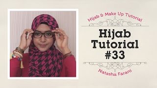 Hijab Tutorial  Natasha Farani 33 [upl. by Rolph640]