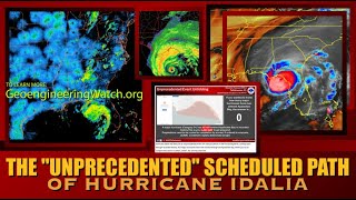 The quotUnprecedentedquot Scheduled Path Of Hurricane Idalia [upl. by Eynobe]