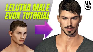 SECOND LIFE  NEW Lelutka EvoX Male Head Tutorial  amp 50 Off Mens Hair [upl. by Bowra]