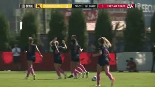 HIGHLIGHTS Wyoming at Fresno State Womens Soccer 1082023 [upl. by Venterea]