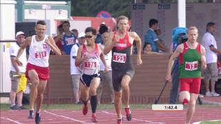 27 07 2017 ATHLETICS Men Women 800m Semifinal HIGHLIGHTS [upl. by Beffrey921]