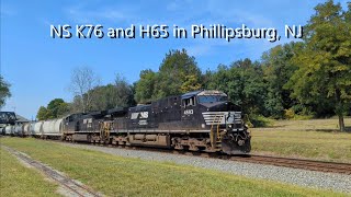 NS K76 and H65 in Phillipsburg NJ [upl. by Aita]