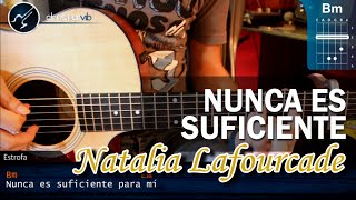 Cómo tocar quotNunca Es Suficientequot de Natalia Lafourcade en Guitarra  HD Tutorial  Christianvib [upl. by Adirem]