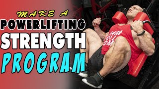 Designing a Powerlifting Strength Program [upl. by Arbrab]