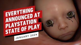 Everything Announced at PlayStation State of Play  Jan 2024 [upl. by Caughey167]