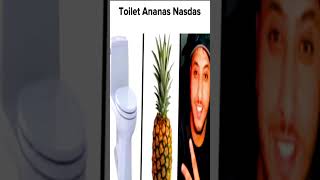 🚽EARRAPE Toilet Ananas Nasdas  Meme Saturado shorts [upl. by Sakram946]