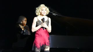 MADONNA  NIGHT 1 SHOW MADISON SQUARE GARDENNew York 12224 [upl. by Amuh]