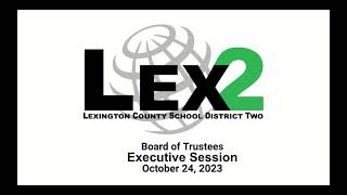 Lexington School District 2 Board of Trustees Workshop November 2 2023 [upl. by Crotty]