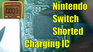 Nintendo Switch Charging IC Replacement [upl. by Aenat68]