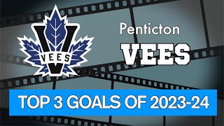 Penticton Vees Best Goals  202324 Season [upl. by Brabazon]