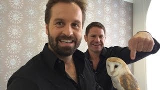 Alfie Boe sings a long note does another pratfall shows off his chops eats amp giggles [upl. by Maren]