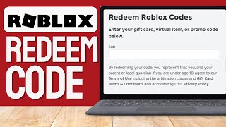 How to REDEEM CODE in roblox 2024 Updated [upl. by Cavan]