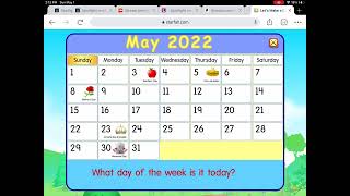 Starfall Calendar May 2022 [upl. by Cozmo941]