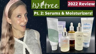 ISNTREE Review Part 2 SerumsMoisturizers [upl. by Tremaine722]