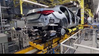 NEW Mercedes CClass 2022  PRODUCTION plant in Germany This is how its made1080PHD [upl. by Woodrow]